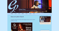 Desktop Screenshot of elenapiras.com